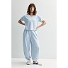 Women's FLX Lightweight Solace Joggers & V-Neck Tee Matching Set