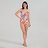 Women's Freshwater Lace-Up Tankini Swim Top & Bottoms Matching Swimwear