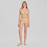 Juniors' Ninety-Nine° Triangle Bikini Top & Bottom Matching Swimwear