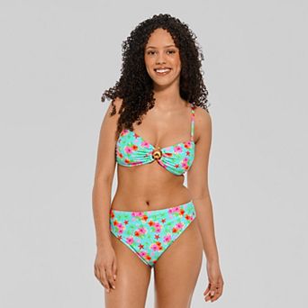 Juniors' Ninety-Nine° Bikini Top & Bottoms Matching Swimwear