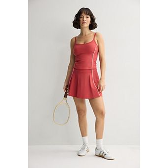 Women's FLX Affirmation Varsity Tank Top & Skort Matching Separates