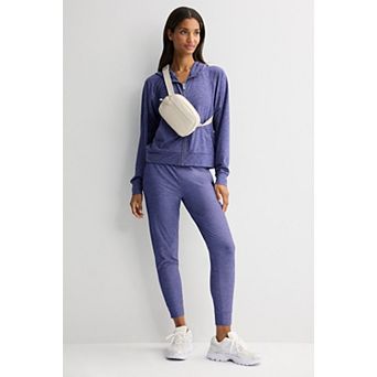 Women's FLX Wander Full Zip Hoodie & Side Panel Joggers Matching Separates