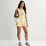 Juniors' Ford Tropical Fleece Shorts & Graphic Tank Top Matching Set