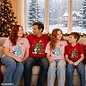 Snoopy & Woodstock Christmas Tree Matching Family Graphic Tees
