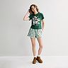 Juniors' Disney's Winnie the Pooh Graphic Baby Tee & Shorts Matching Set