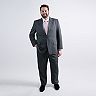 Big & Tall J.M. Haggar Diamond Weave Classic Fit Suit Jacket & Suit Separates Pant Matching Set