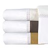 Veratex American Collection Duet 800-Thread Count Egyptian Cotton Sateen Deep-Pocket Sheet Set