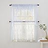 No918 Alison Floral Lace Sheer Window Treatments
