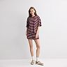 Juniors' Pink Republic Lounge Top & Shorts Matching Separates