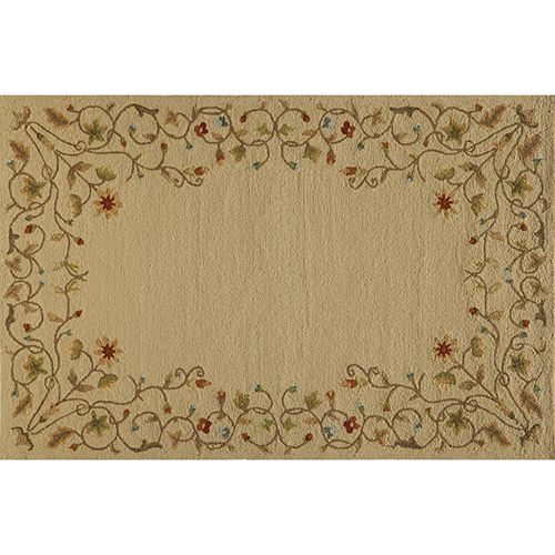 Momeni Veranda Floral Scroll Indoor Outdoor Rug