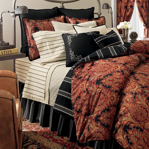 Chaps Home Stanton Paisley Bedding Coordinates