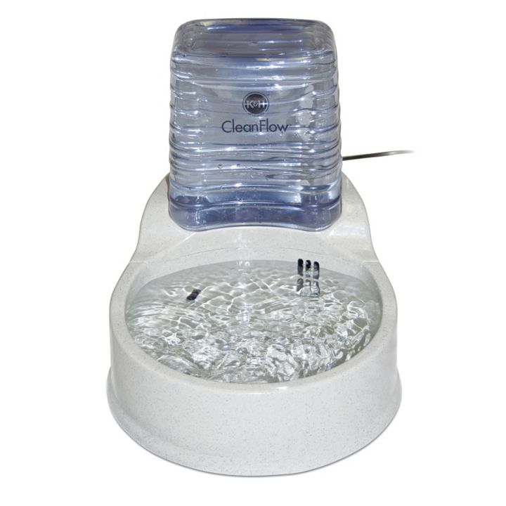 K&H Pet Clean Flow Water Dispenser with Reservoir