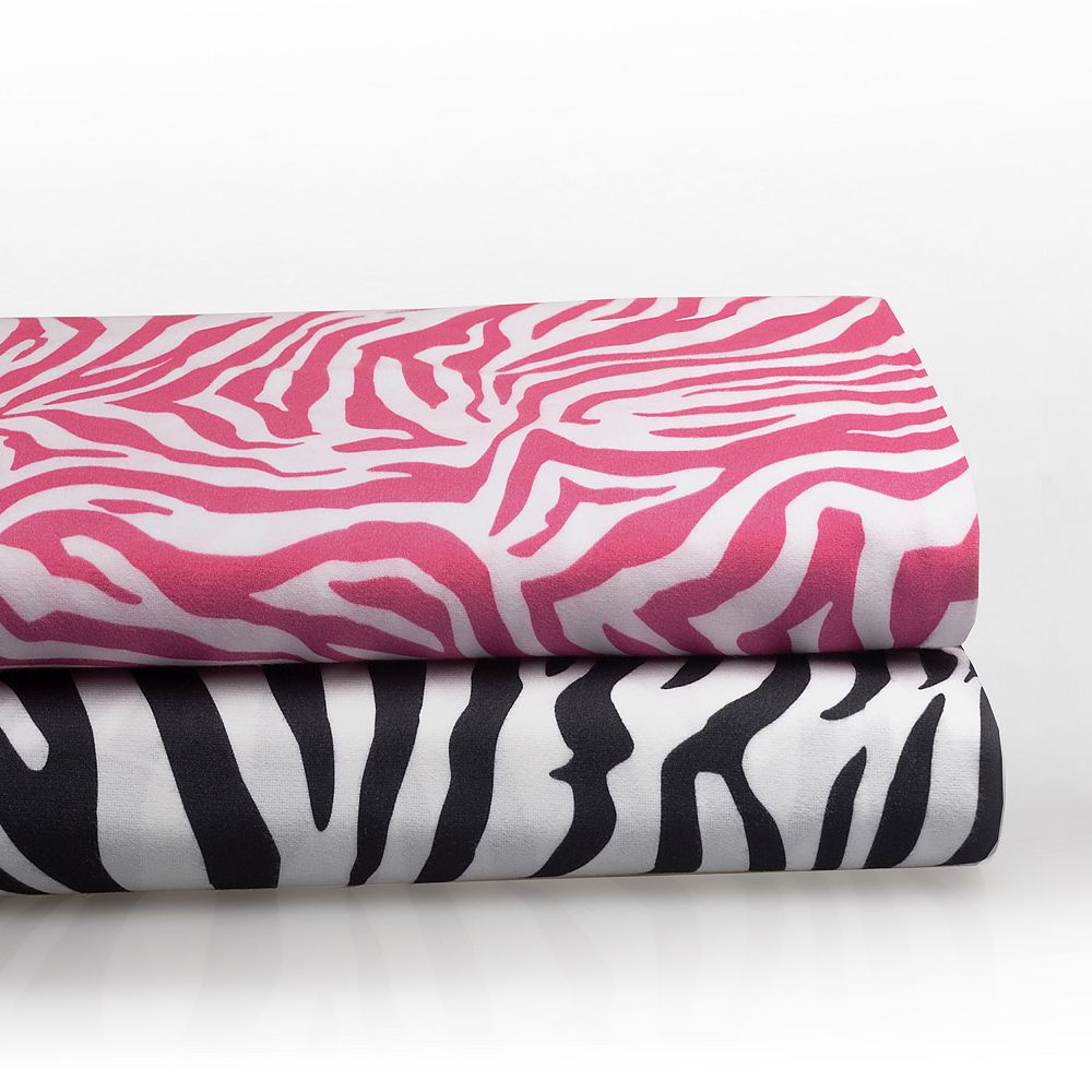 Mi Zone Zebra Microfiber Sheet Set