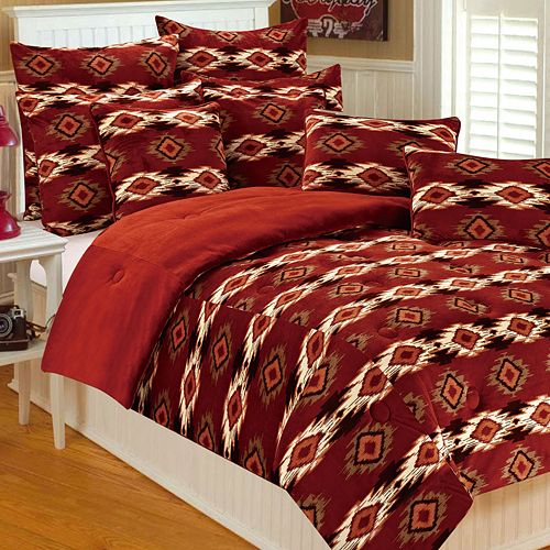 Thro Microplush Paco Reversible Comforter Set