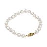 10k Gold Freshwater Cultured Pearl Bracelet