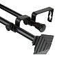 Rod Desyne Quad Adjustable Double Window Curtain Rod