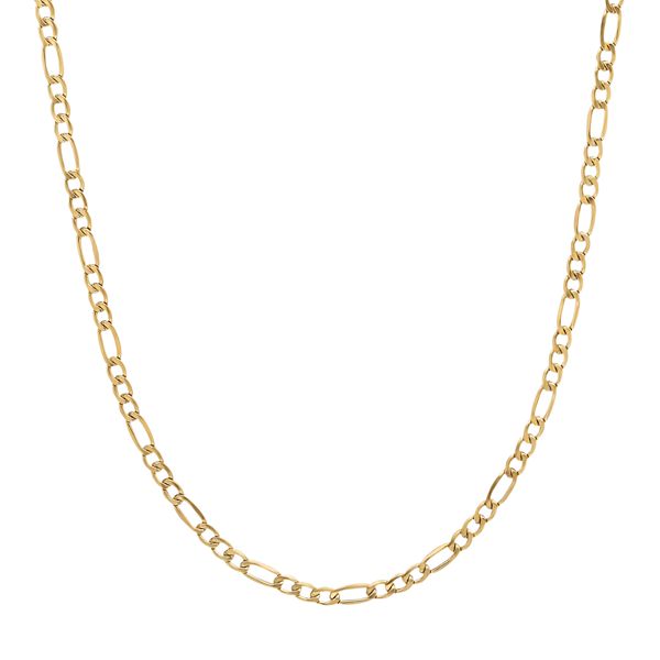 14K Gold Extra Large Open Link Chain Necklace 14K Yellow Gold / 22 +$600
