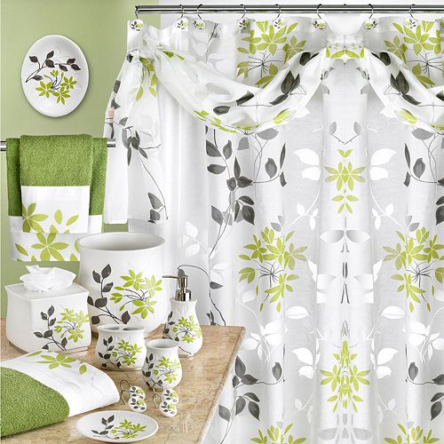 Mayan Leaf Bathroom Accessories Collection