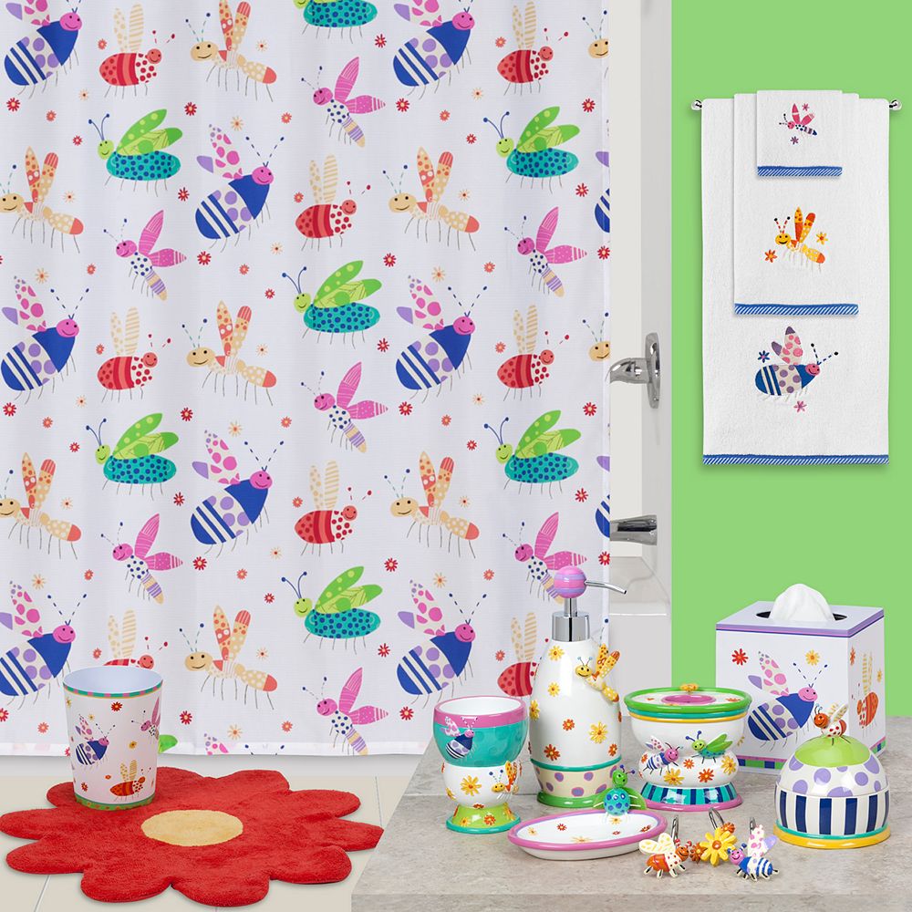 Creative Bath Cute as a Bug Bathroom Accessories Collection