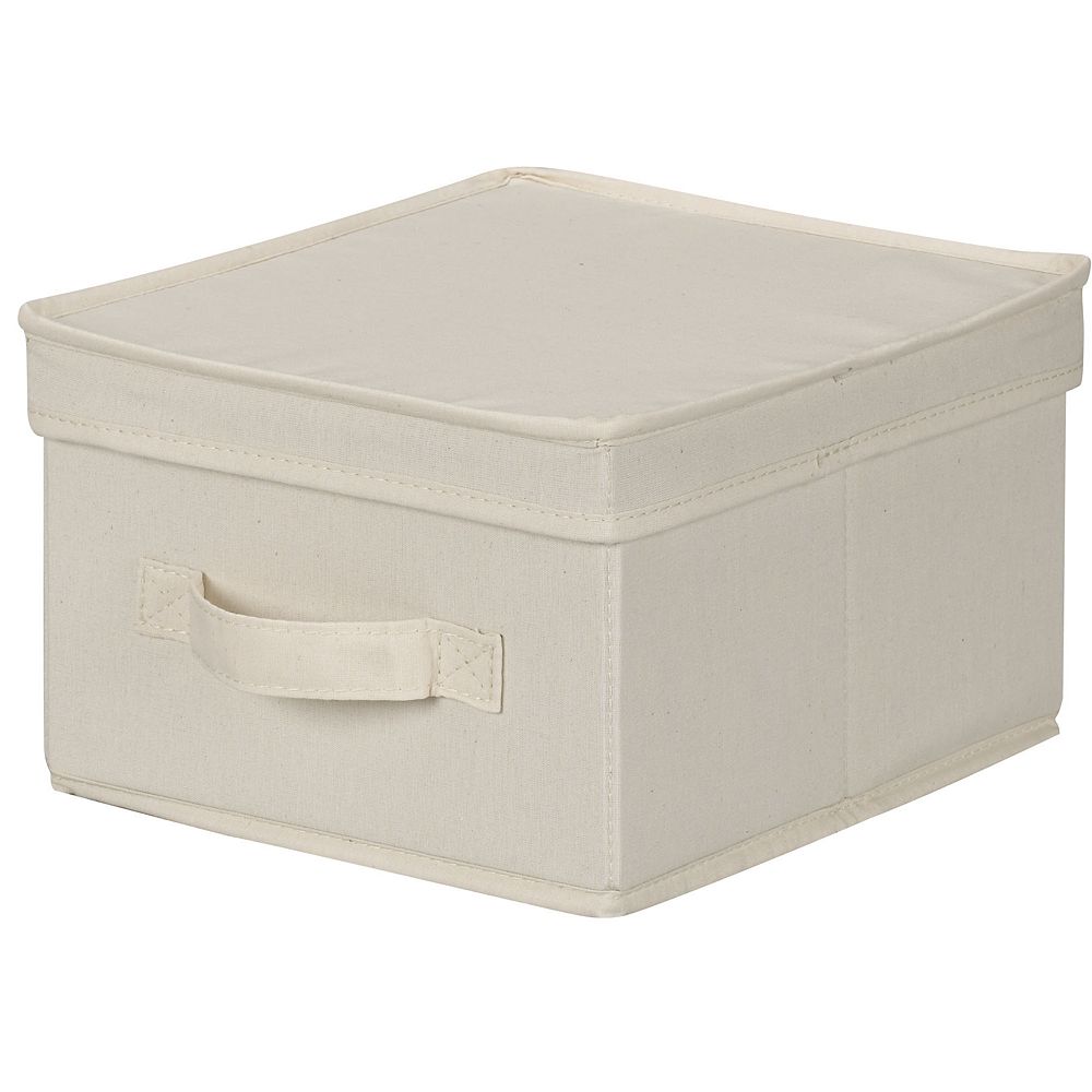 Household Essentials Canvas Storage Boxes