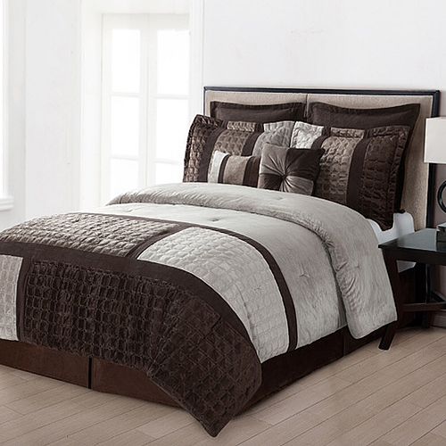 Home Classics Legion 8 Pc Microplush Comforter Set