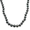 18k White Gold Tahitian Cultured Pearl Necklace