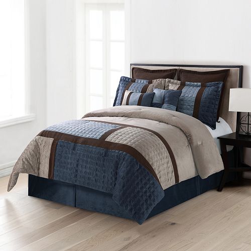 Home Classics Legion 8 Pc Microplush Comforter Set