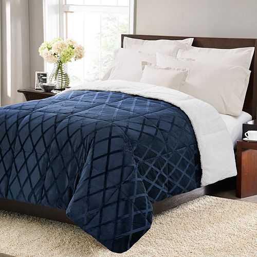 Sonoma Goods For Life Embossed Cozy Soft Down Alternative Comforter