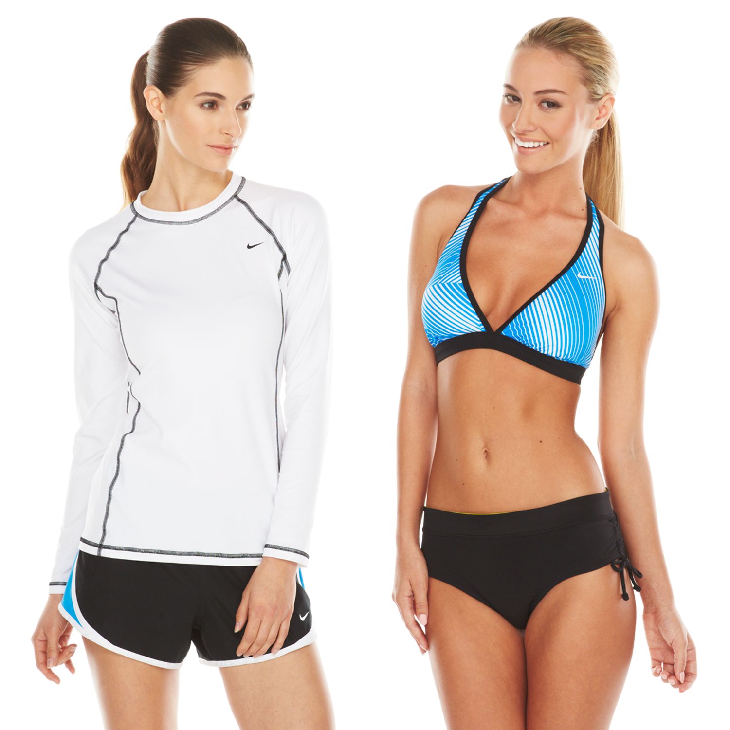 kohls nike swim bottoms