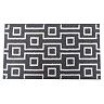 Geo Design Print Squares Rug