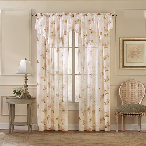 CHF and You Waterlilly Scroll Window Treatments