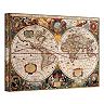 Hydrographica Map Antique Canvas Wall Art