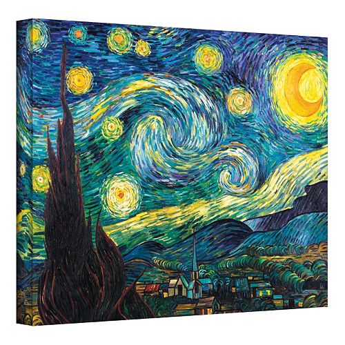 ”Starry Night” Canvas Wall Art by Vincent van Gogh