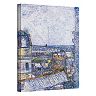 ''Paris from Vincent's Room'' Canvas Wall Art by Vincent van Gogh