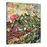 "Cottages Reminiscent of the North" Canvas Wall Art by Vincent van Gogh