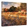 ''Banks of the Seine" Canvas Wall Art by Vincent van Gogh