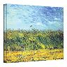 "Wheat Field with a Lark" Canvas Wall Art by Vincent van Gogh