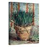 ''Chives with Flowerpot'' Canvas Wall Art by Vincent van Gogh