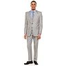 Chaps Classic-Fit Sharkskin Gray Suit Separates - Men