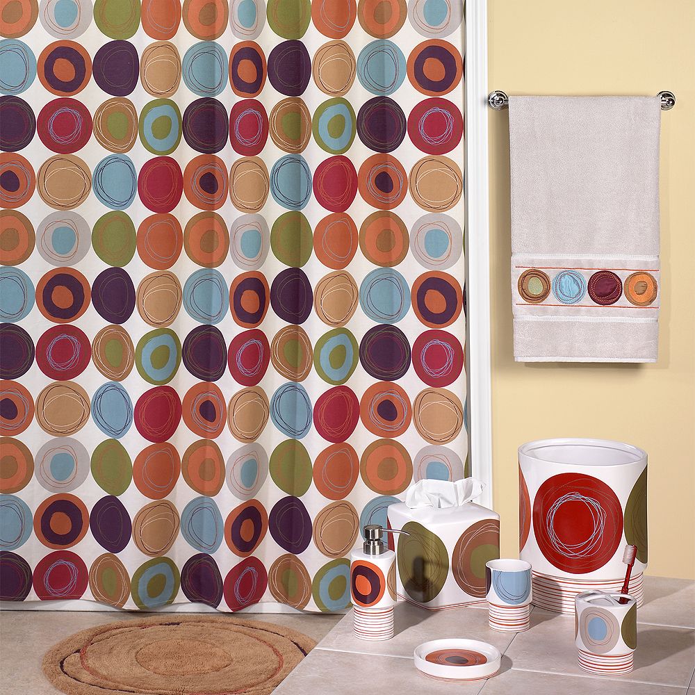 Creative Bath Dot Swirl Bathroom Accessories Collection