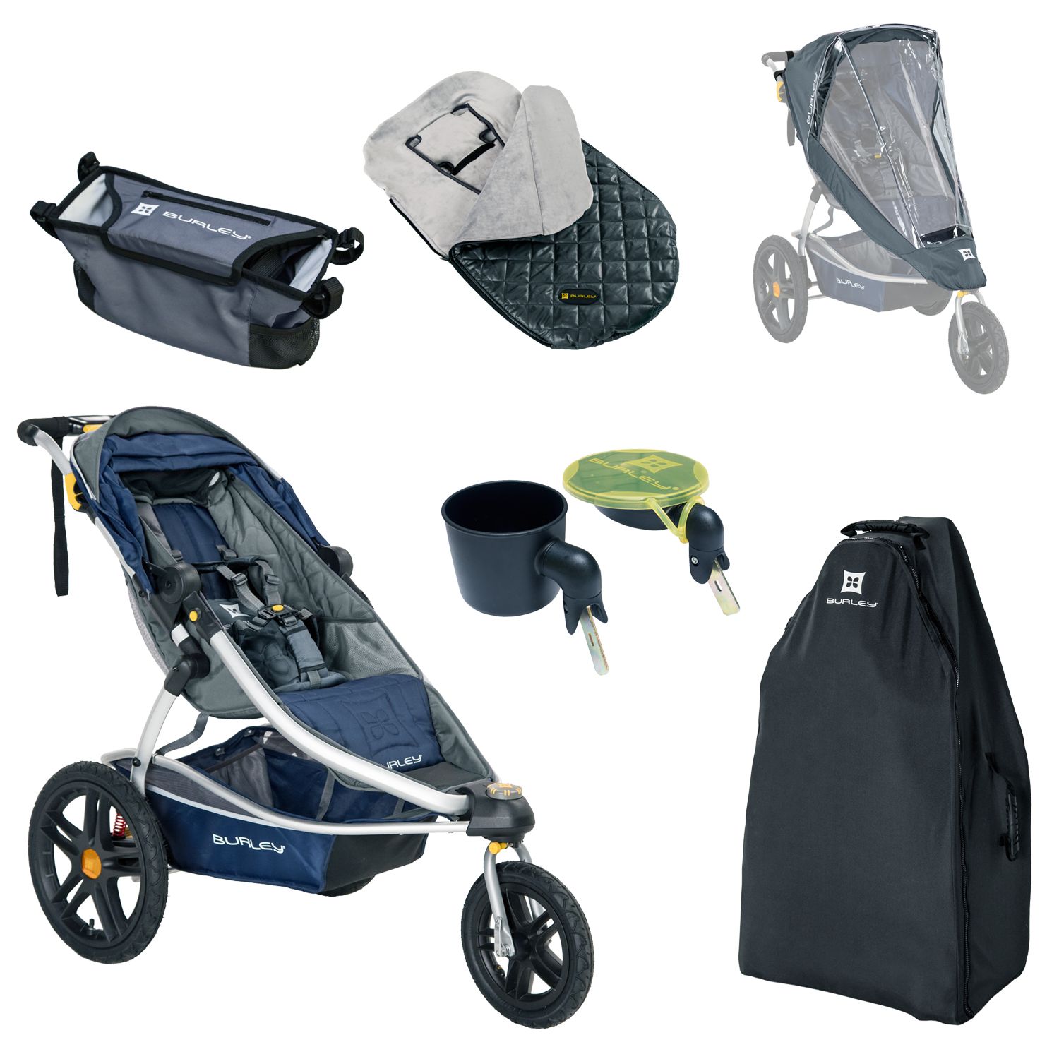 burley solstice jogging stroller