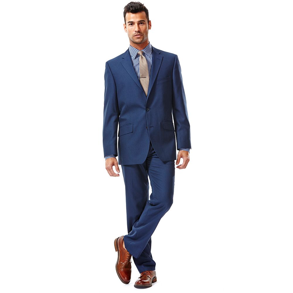 Haggar® 1926 Originals Tailored-Fit Cross-Dye Navy Suit Separates - Men