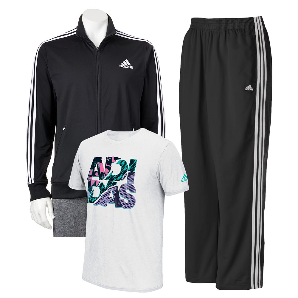 Adidas sweatsuit discount for men