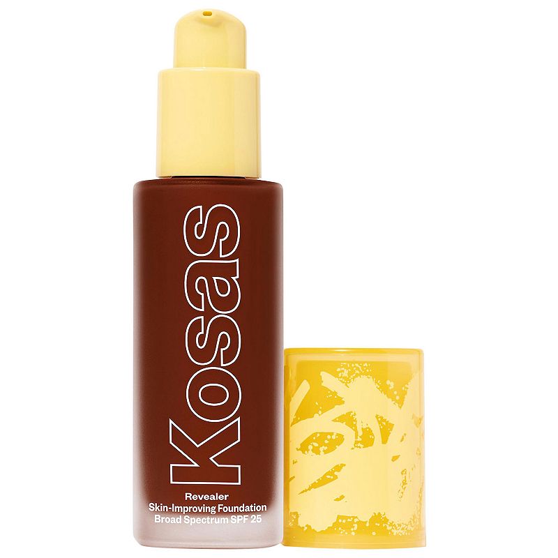 Kosas Revealer Skin-Improving Foundation SPF25 with Hyaluronic Acid and Niacinamide, Size: 1 Oz, 420