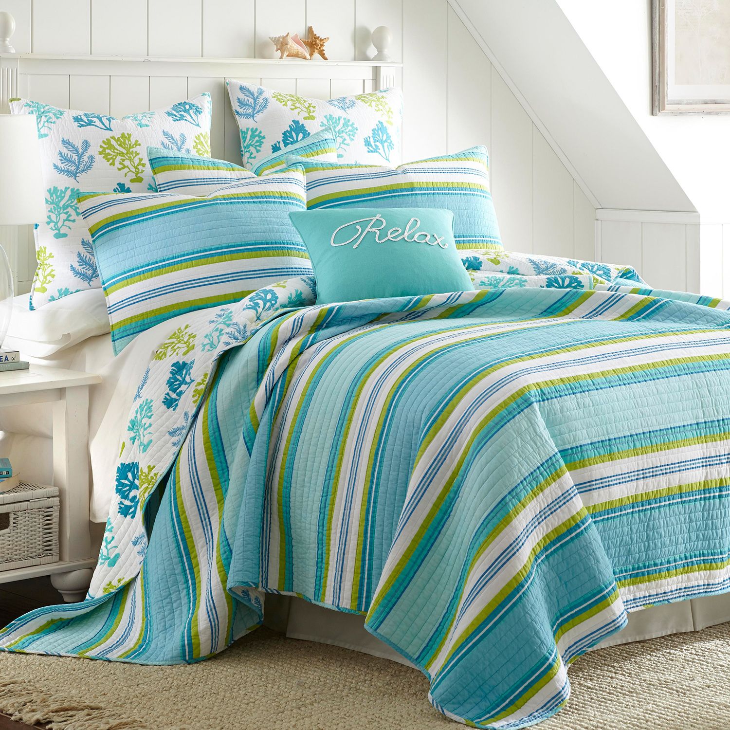 Image for Levtex Home Cozumel Reversible Quilt Collection at Kohl's.