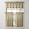 Sonoma Goods For Life® Ayden Linen Blend Tier Kitchen Window Curtains