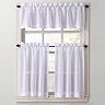 Sonoma Goods For Life® Ayden Linen Blend Tier Kitchen Window Curtains