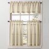 Sonoma Goods For Life® Ayden Linen Blend Tier Kitchen Window Curtains