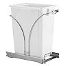 Leifheit 2-pc. Glidez Under-Cabinet Roll-Out Caddy & Trash Can Set