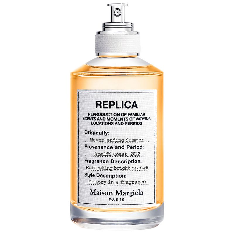 Maison Margiela 'REPLICA' Never-ending Summer Eau de Toilette with Orange and Spritz Accord, Size: 3.4 FL Oz, Nevrendsum